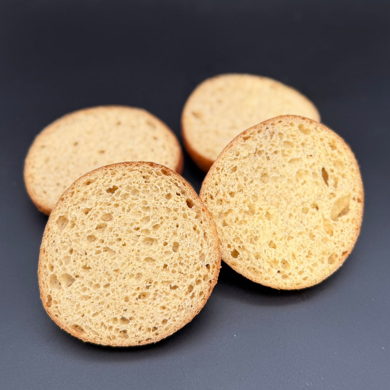 Gluten Free Buns - Sliced, Inside view